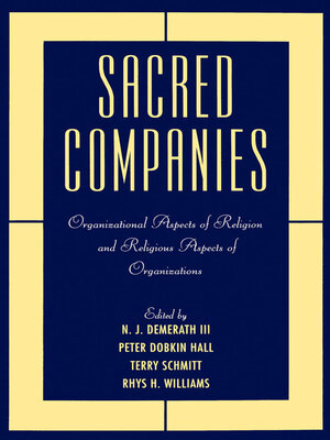 cover image of Sacred Companies